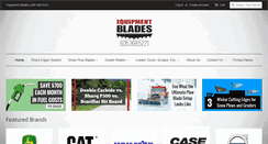 Desktop Screenshot of equipmentblades.com